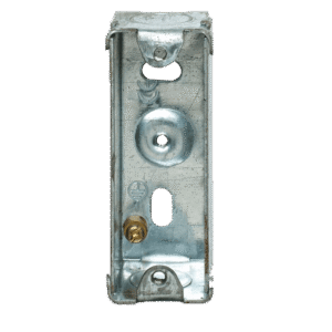 1 Gang Architrave Flush Steel Installation Box 28mm Depth